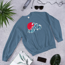 Load image into Gallery viewer, The Great Wave Sweatshirt - Boldstreetwear