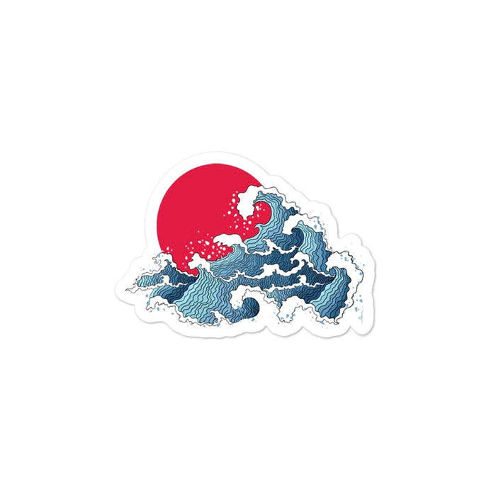 The Great Wave Sticker - Boldstreetwear